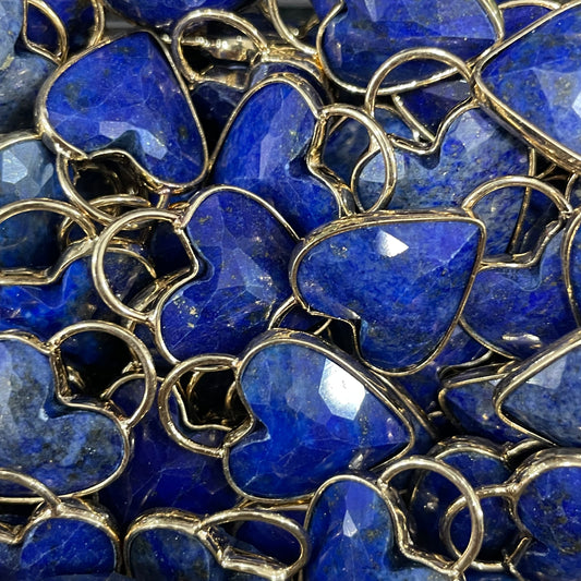 Royal Heart Lapis Lazuli Pendant