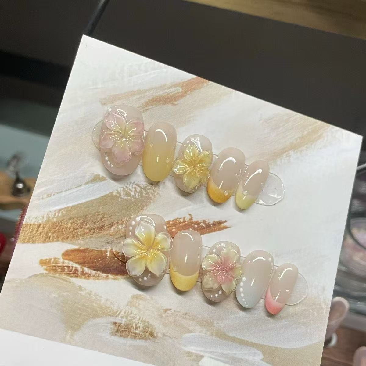 Apricot Blossom & Honeydew: Petal Mousse Set