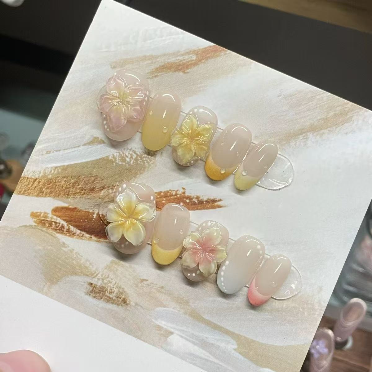 Apricot Blossom & Honeydew: Petal Mousse Set