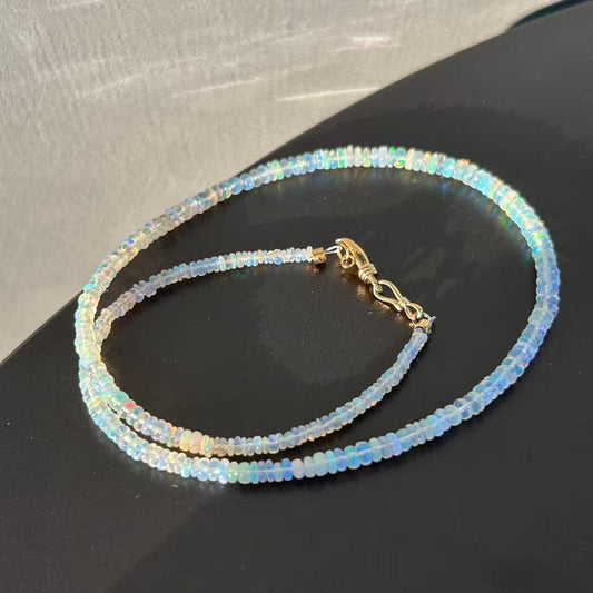 Aurora Dream Australian Opal Necklace